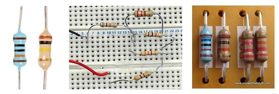 Resistor in circuit