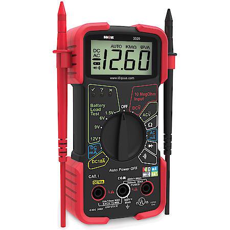 innova 3320 reviews, best beginner multimeter