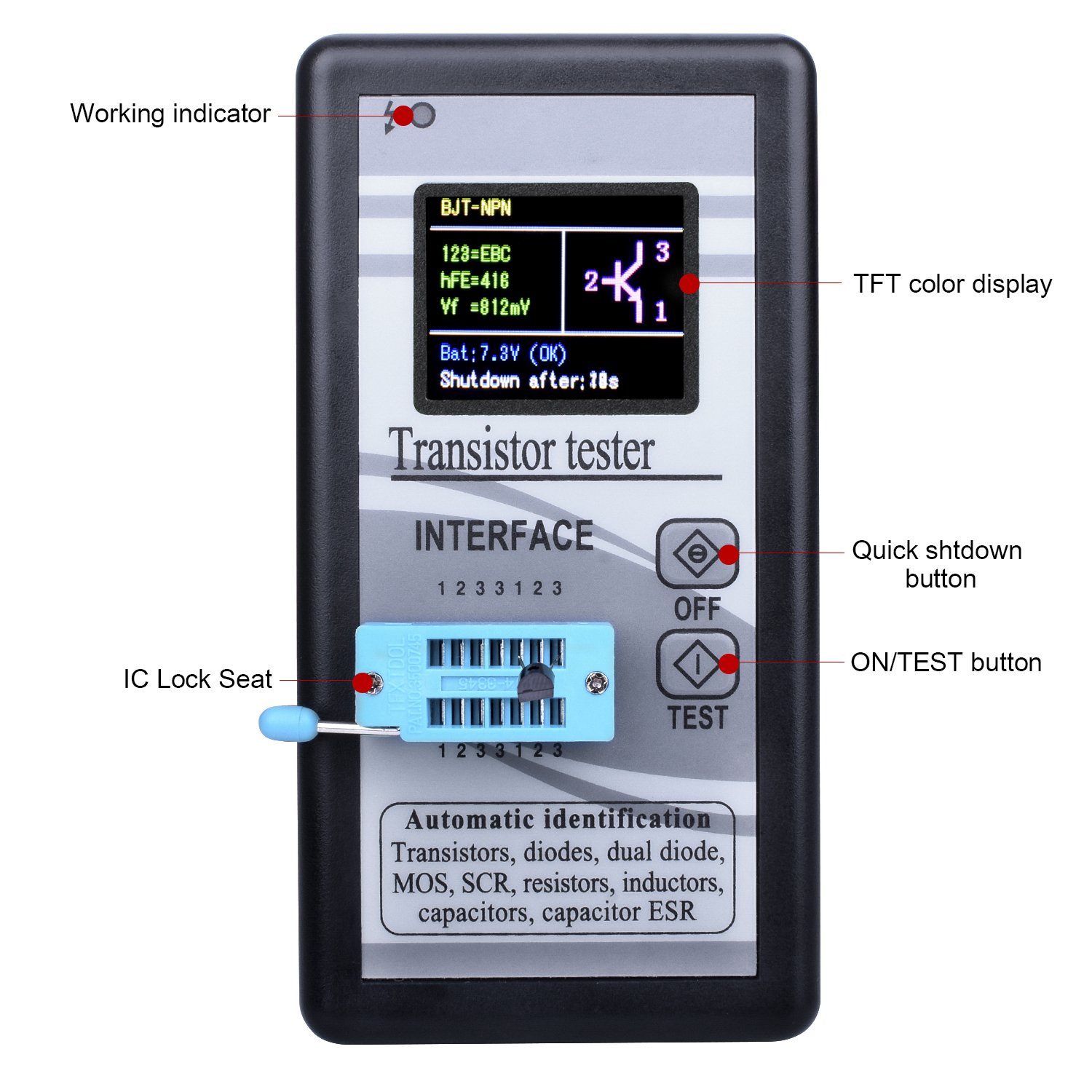 best transistor tester yaman m328