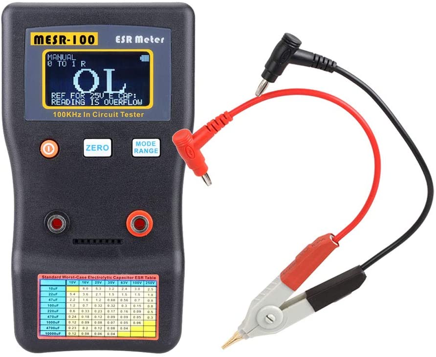 testing a bad capacitor inside a circuit (test bad capacitor without desoldering)