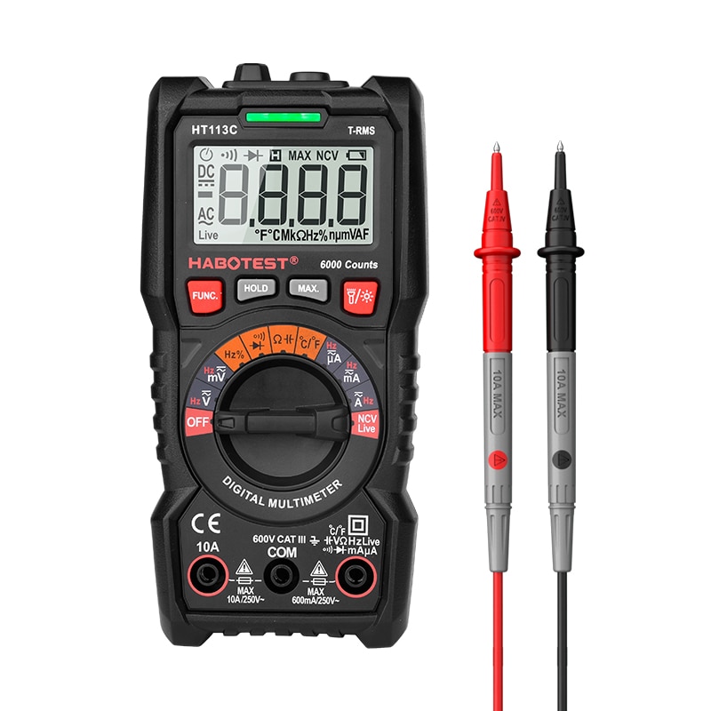 Potentiometer pins configuration using a multimeter