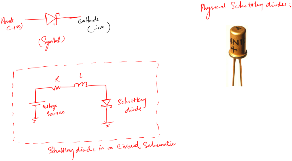 schottky diode symbol and functions