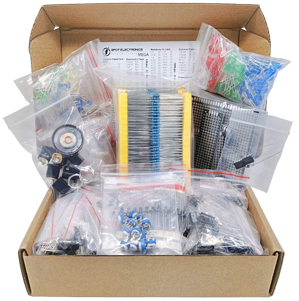 beginners' best electronics component kits