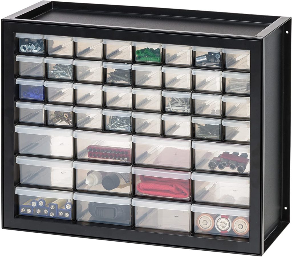 cabinet for component storage
