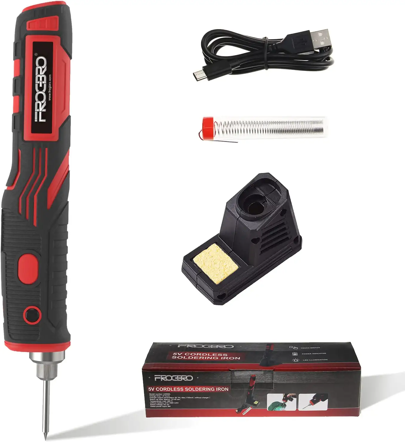 low price battery powered soldering iron
