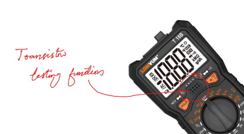 Transistor testing function