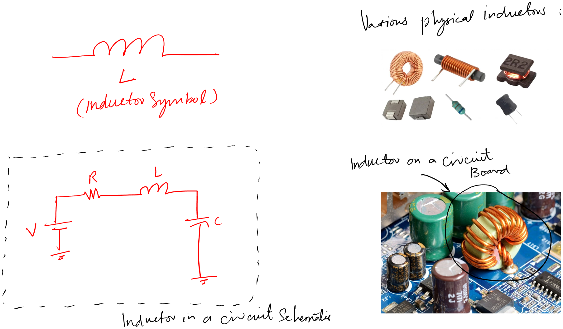 inductor on circuit boards
