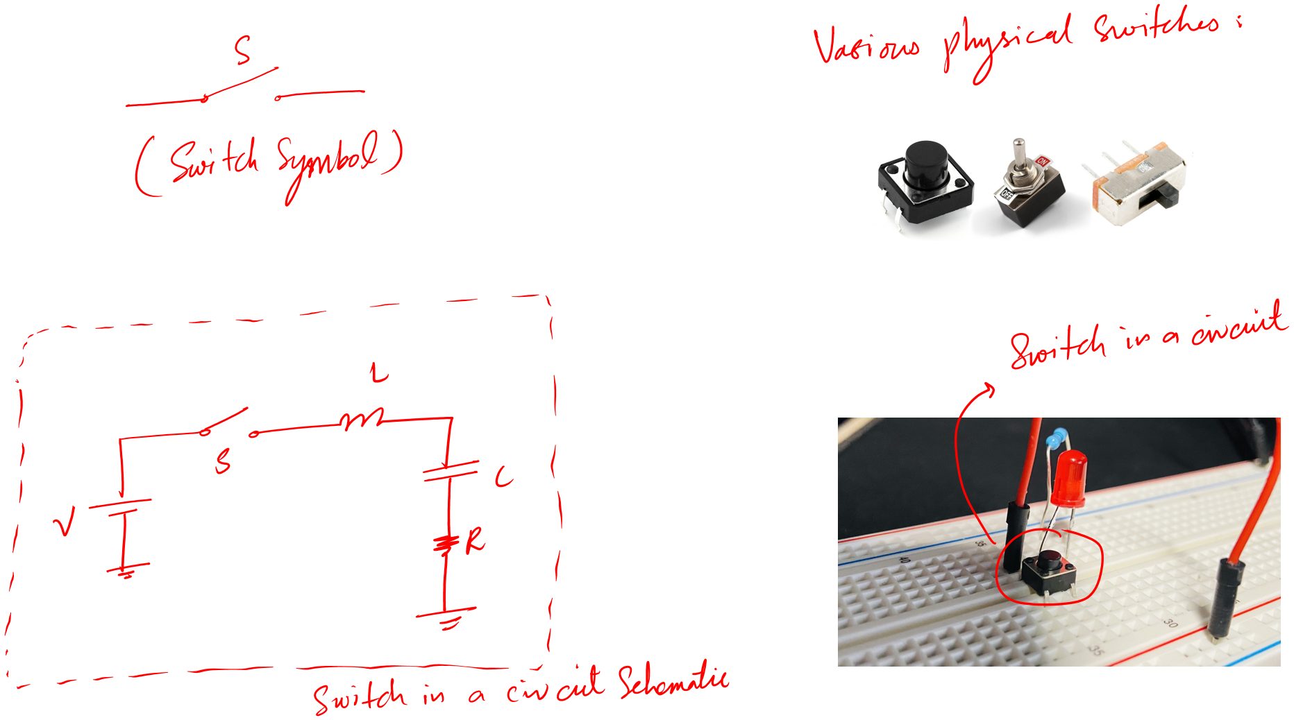 Basic electronic components (Symbols & Functions 2026)