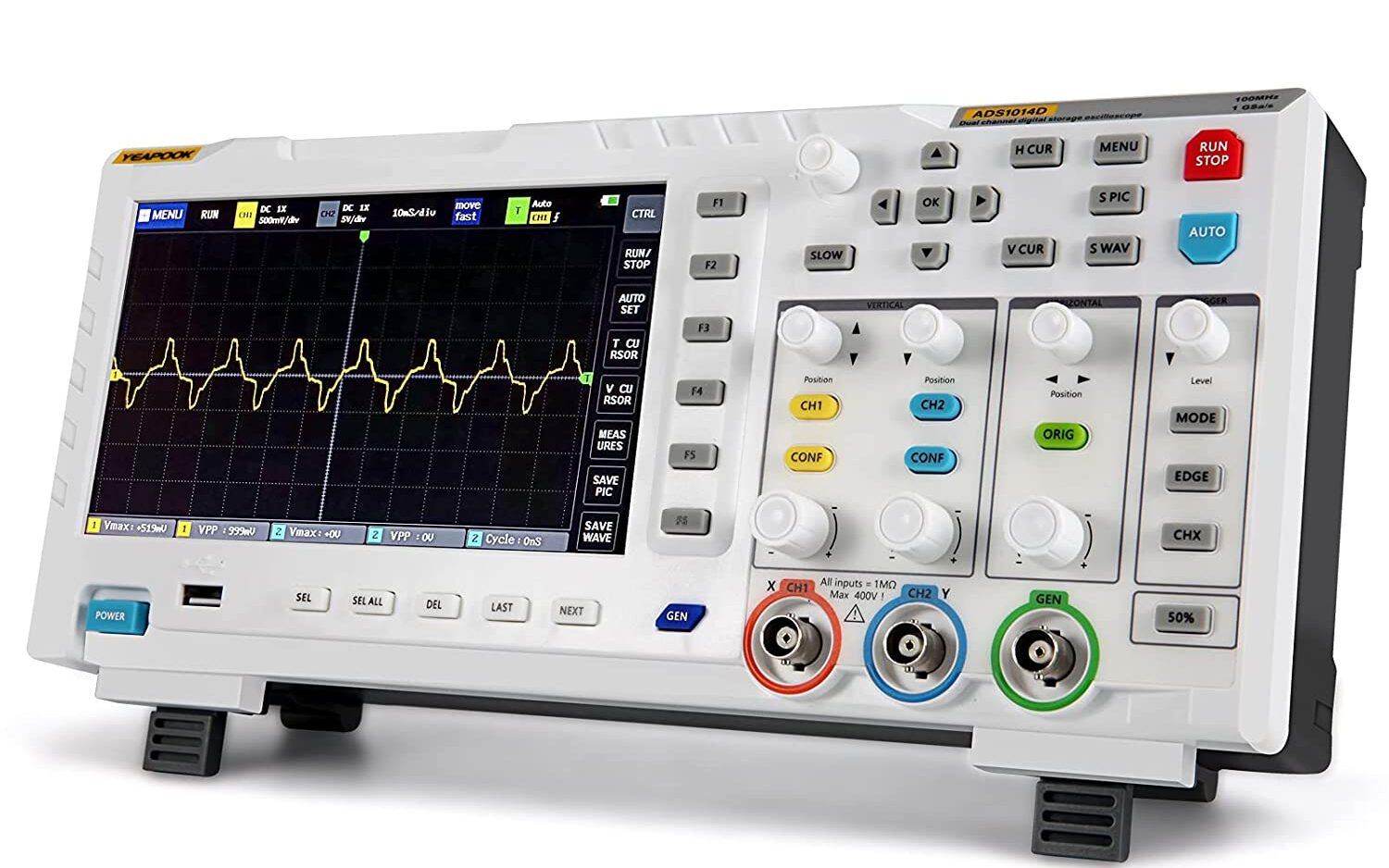 Yeapook oscilloscope review