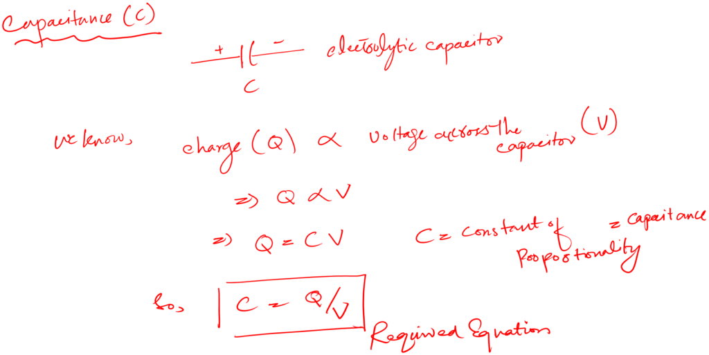 capacitor measurements