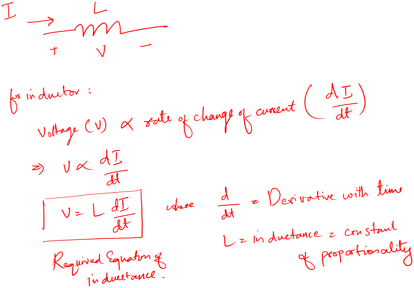 inductor formula