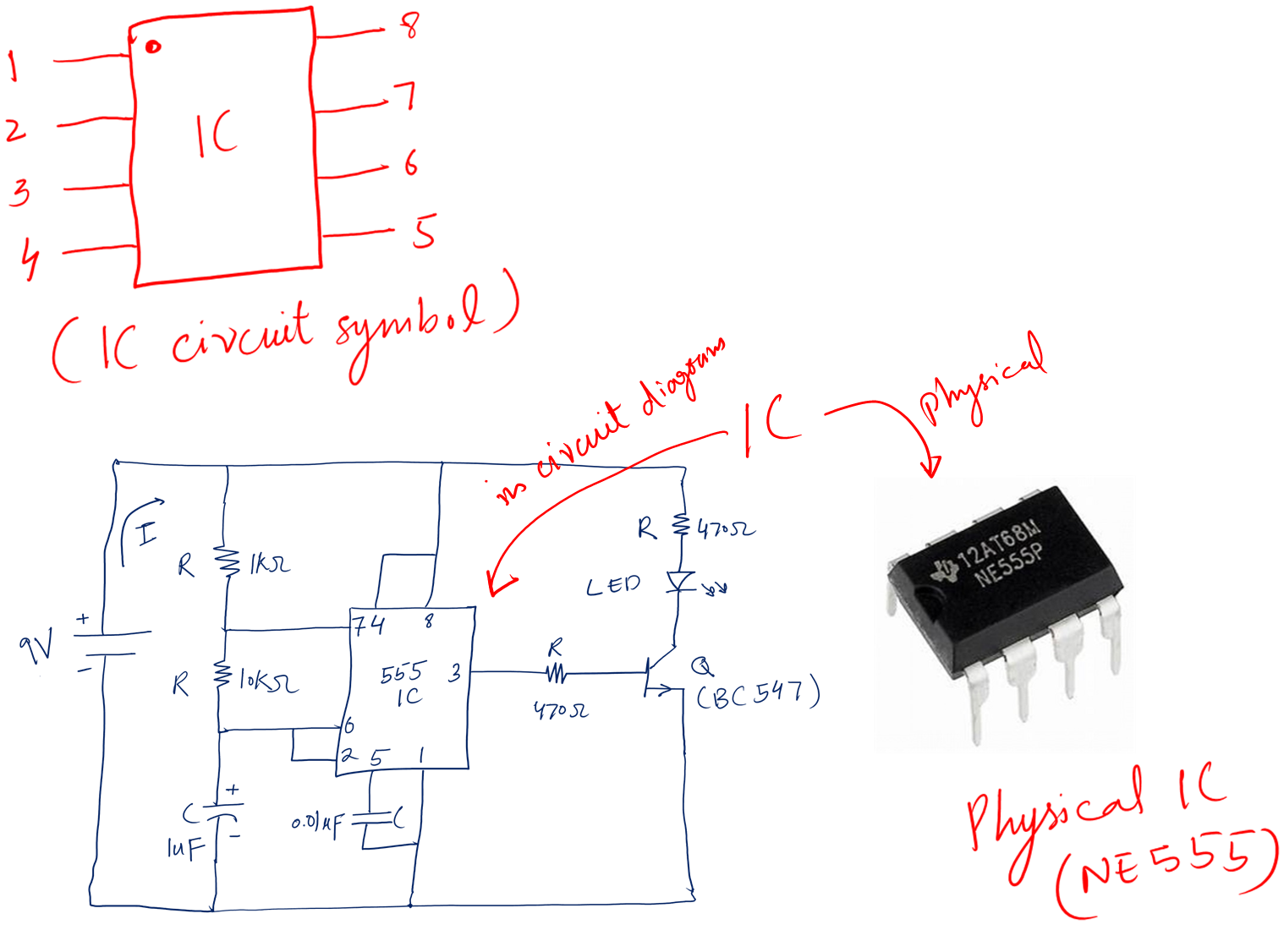 Integrated circuit symbol