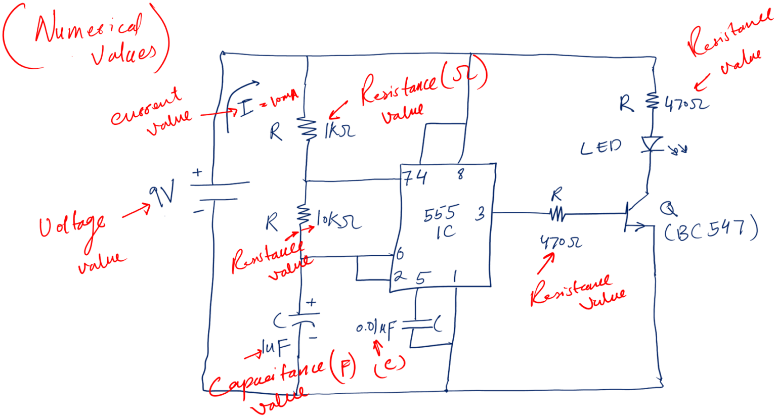 Basic electronics for beginners Easy step by step 2023 Circuit Diagram