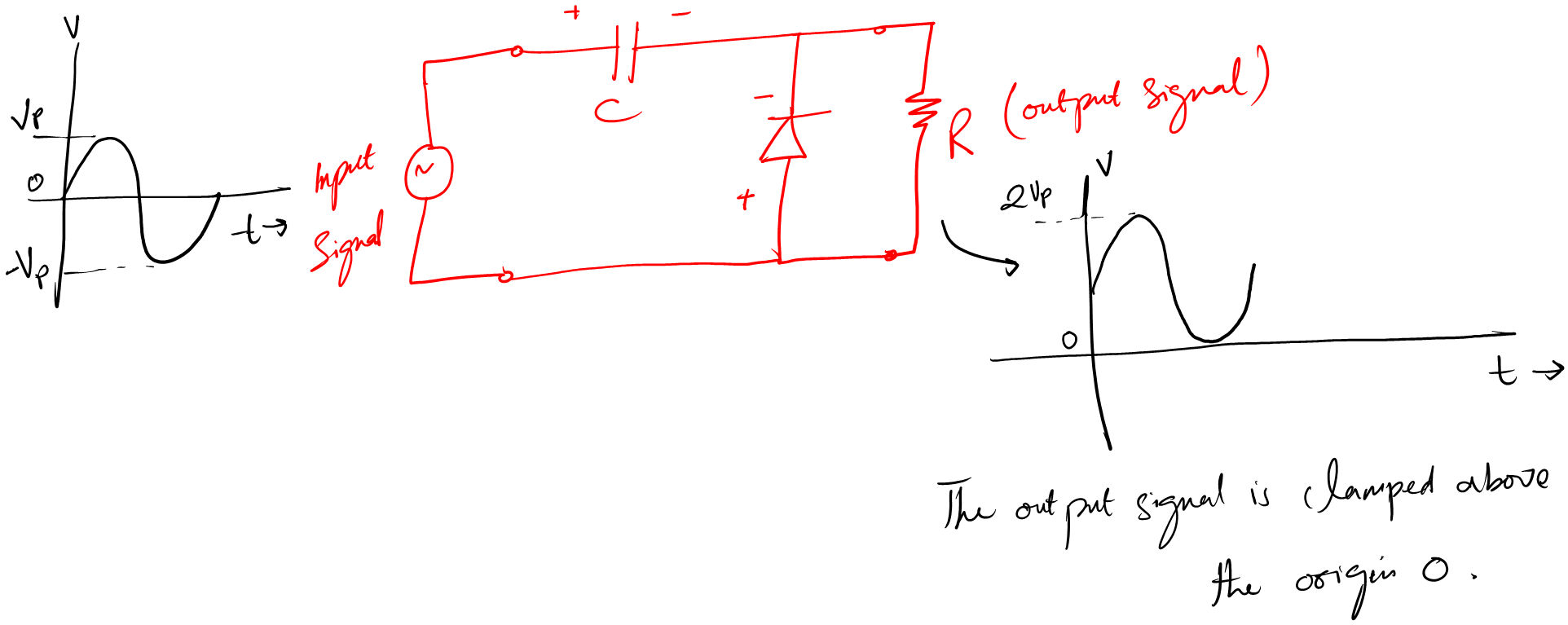 Diode clamper circuit