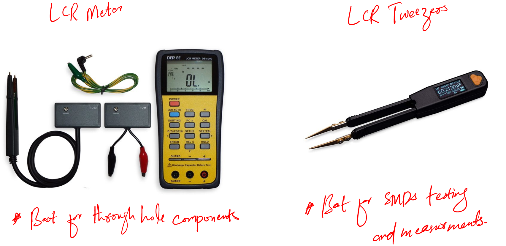 component testing for SMDs