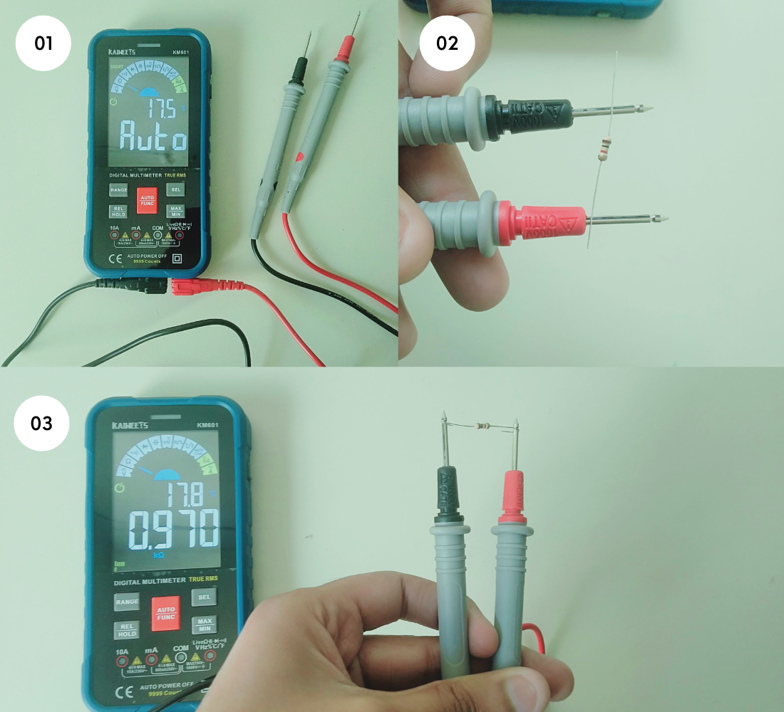 resistor measurements
