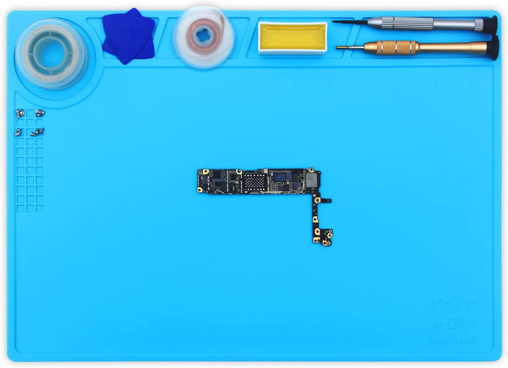 silicone soldering surface mat