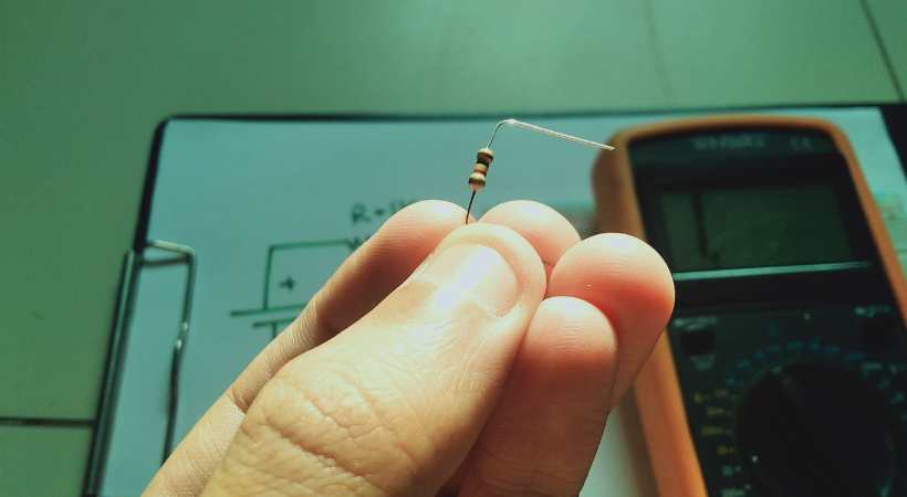 Resistor in circuit prototyping