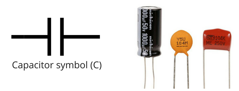 Capacitor symbol